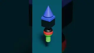 blenderでオブジェクトの色の可変テスト #blender #shader #node
