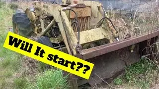 Will it start? Ford Industrial 4500 loader tractor and Ford Industrial 420 backhoe