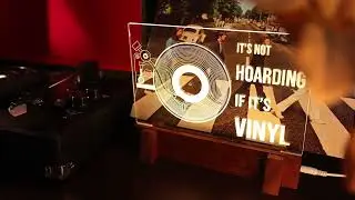 YuanDian Light up Vinyl Record Storage