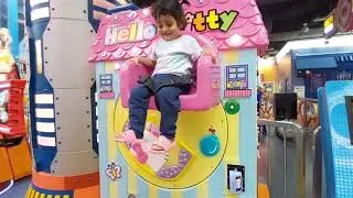 Hello Kitty Ride | Cute Baby | Onederland - Indoor Amusement Park - Lucky One Mall - Karachi 😍