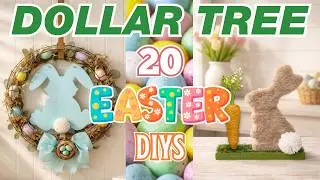 20 EASTER Dollar Tree DIYs You&rsquo;ll Want to Copy This Spring 🌸🐰