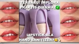 IMPLORA  KEY-CHAIN LIP BULLET REVIEW + SWATCHES | PACKAGINGNYA UNIK KECIL MUNGIL🫣 | Maria Soelisty