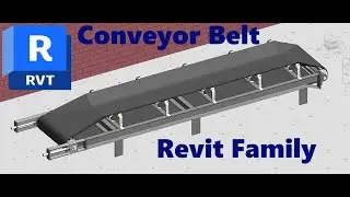 Revitasium | Conveyor Belt Line Based Revit Family