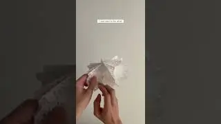 Изготовление бумажных снежинок с помощью салфеток