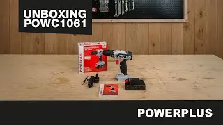 POWERPLUS - Unboxing the POWC1061 drill/screwdriver