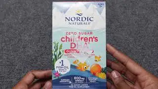 Kids Love These Nordic Naturals DHA Gummy Chews! No Fishy Taste