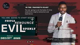 IN THE PROPHET'S DIARY I YOU WILL SEE A MIGHTY RESTORATION IN THE BODY OF CHRIST