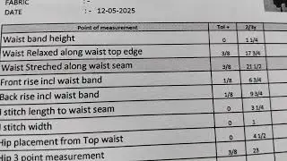 How to measure  । Space sheet । Measurement sheet । গার্মেন্টস। @Garments-Quality-Knowledge