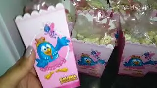 Preparativos 9 #AlicyFaz2 tema galinha pintadinha rosa - Véspera da festa, personalizados cheios...