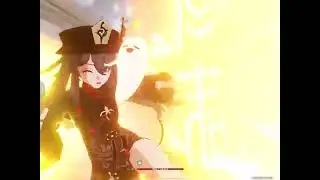 I was just testing my lvl 70 hu tao 💀Talents 4/6/7!!