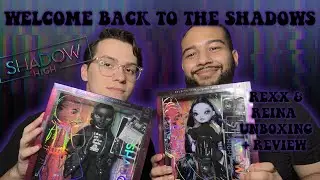 WELCOME BACK TO THE SHADOWS! Shadow High series 2 Rexx and Glitch unboxing and review!