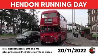 Hendon Bus Running Day 20/11/2022