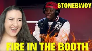 STONEBWOY 'FIRE IN THE BOOTH' 🔥😭 BHIM!!!!!! / Just Vibes Reaction