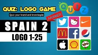 QUIZ: LOGO GAME ANSWERS | SPAIN 2, 1-25