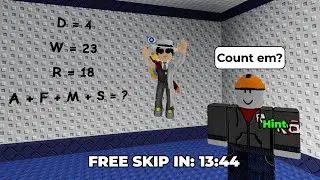 Roblox 99 IQ ESCAPE ROOMS Walkthrough (All Rooms)