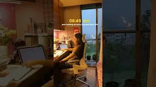 Waking up early changed my life!