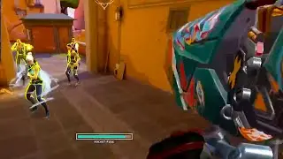 Raze's ult is the easiest way to secure an ace😅😏