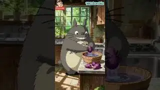 ASMR cooking: Totoro Cooks Beautiful Purple Rose Sweet Potato Cake 🌹