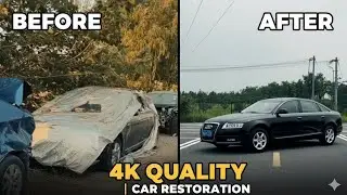 RESTORING My Old Audi Car To Its Former Glory😱😱