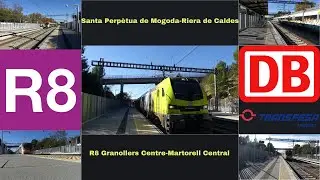 Santa Perp&egrave;tua de Mogoda-Riera de Caldes: R8 i DB Transfesa. Dia d'incid&egrave;ncia!