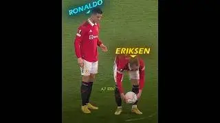 Ronaldo's revenge on Christian Eriksen 🤯🥶