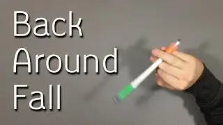 BackAround Fall &ndash; Обучение Pen Spinning Комбы