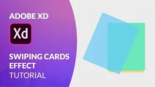 Swiping Cards Effect in Adobe Xd | Prototype | Auto Animate