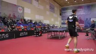 Liventsov-Kuzmin.Mens 1\4 finale.Russian table tennis championship 2017.FHD