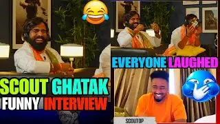 Scout Ghatak Funny Talk Interview On Old Controversy 😂 Everyone Laughed 😆 Scout Ghatak Funny Moment
