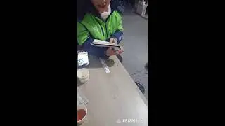 안개 속 헤치며. 출근했어요. 😅 감사합니다