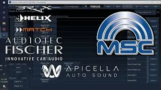 Audiotec Fischer DSP Tool Walkthrough, Part 1 - IO & DCM Tabs