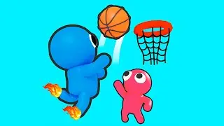 HACKER in Basket Battle Gameplay - All levels