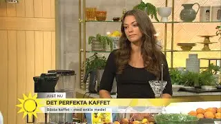 Baristan visar hur du g&ouml;r den perfekta koppen kaffe  - Nyhetsmorgon (TV4)