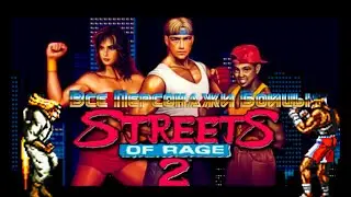 👊 Streets Of Rage 2 - Все Персонажи Бойцы - Часть 11 Hard (Eagle, Jet) [1080p60HD] 👊