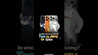 So what team you&rsquo;re on? Cat or mouse or dog #iphone17 #tomandjerry #apple #shorts