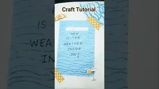 Art&Craft JUNK JOURNAL Art DIY Creative #shortsfeed #shorts#art&Craft#Junk Journal Art#tiktok