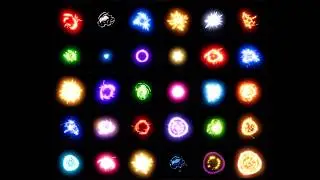 Hit VFX Pack - 30 Stylized Impact Effects for Godot 4