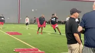 Christen Miller, 4-star 2022 DT, work out with Ohio State football&rsquo;s Larry Johnson