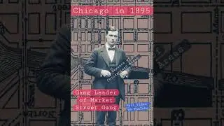 Major Sampson of Market Street Gang Chicago 1895 #history