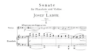 Josef Labor – Violin Sonata, Op.5