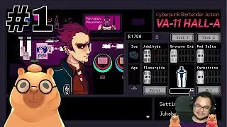 【Eng/Fil】Drinking beer IRL when I give alcohol【VA-11 Hall-A | #1】