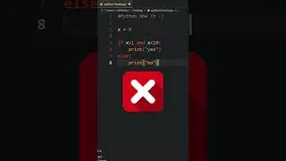 DON'T USE ❌and❌ OPERATOR - Python Tricks 🐍 #2
