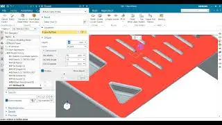 NX Sheet Metal Basic tutorial for beginner #siemensnx #nxcad #sheetmetals #cadcammechanical #2024