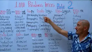 Aprende f&aacute;cil 1000 palabras en ingl&eacute;s r&aacute;pidamente PART 2