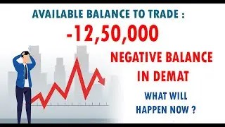 What happens, if you don't pay the negative balance in your demat acc?