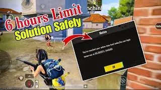 How To Fix BGMI 6 Hours Problem 💯| BGMI 6 Hours Time Limit Problem Solve | CHAIG TDM