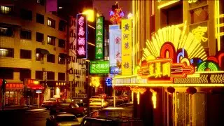 Blossoms Shanghai - 90s Night Shanghai Environment Art Walkthrough | Unreal Engine 5