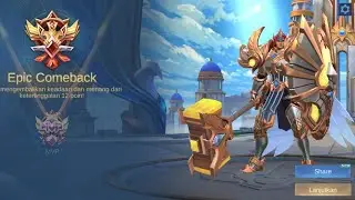 Epic Comeback dan MVP dengan Tigreal Roamer