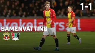 ⚽️ Geknokt tot gelijkspel | Samenvatting Go Ahead Eagles - NEC