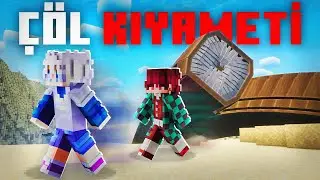 Minecraft'ın EN TEHLİKELİ Çölünde Hayatta Kalabildik mi?